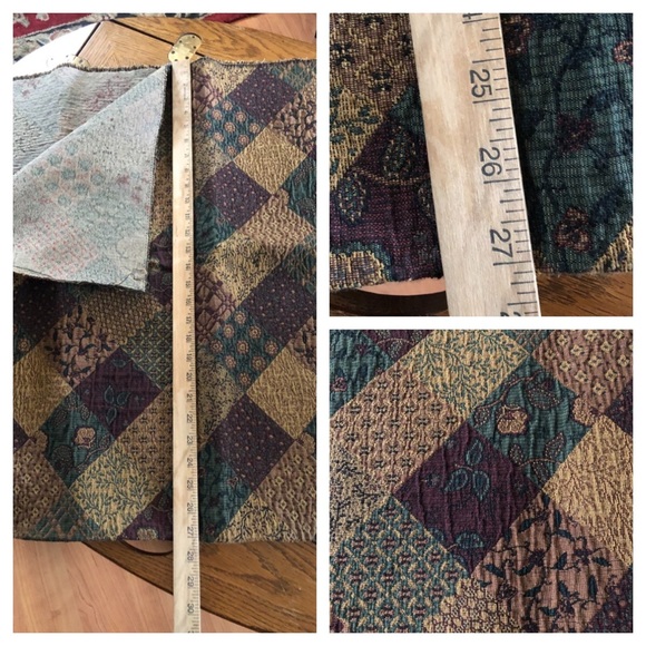 Vintage Tapestry Fabric Piece - Picture 5 of 5